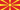 Bandera de Macedonia del Norte