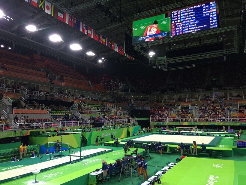 Estadio de Gimansia Olímpica Juegos de Río 2016 Brasil