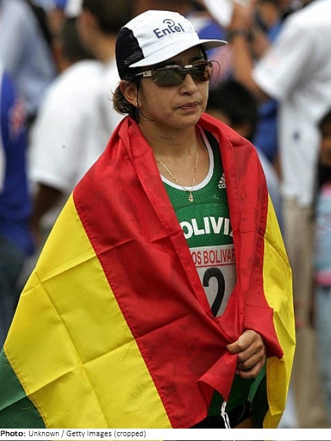 Atelta Boliviana Olímpica Geovana Irusta